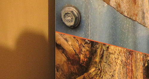 e-prints on aluminum plate