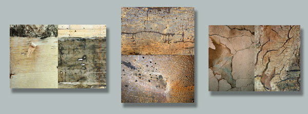 diptychs in soft tones